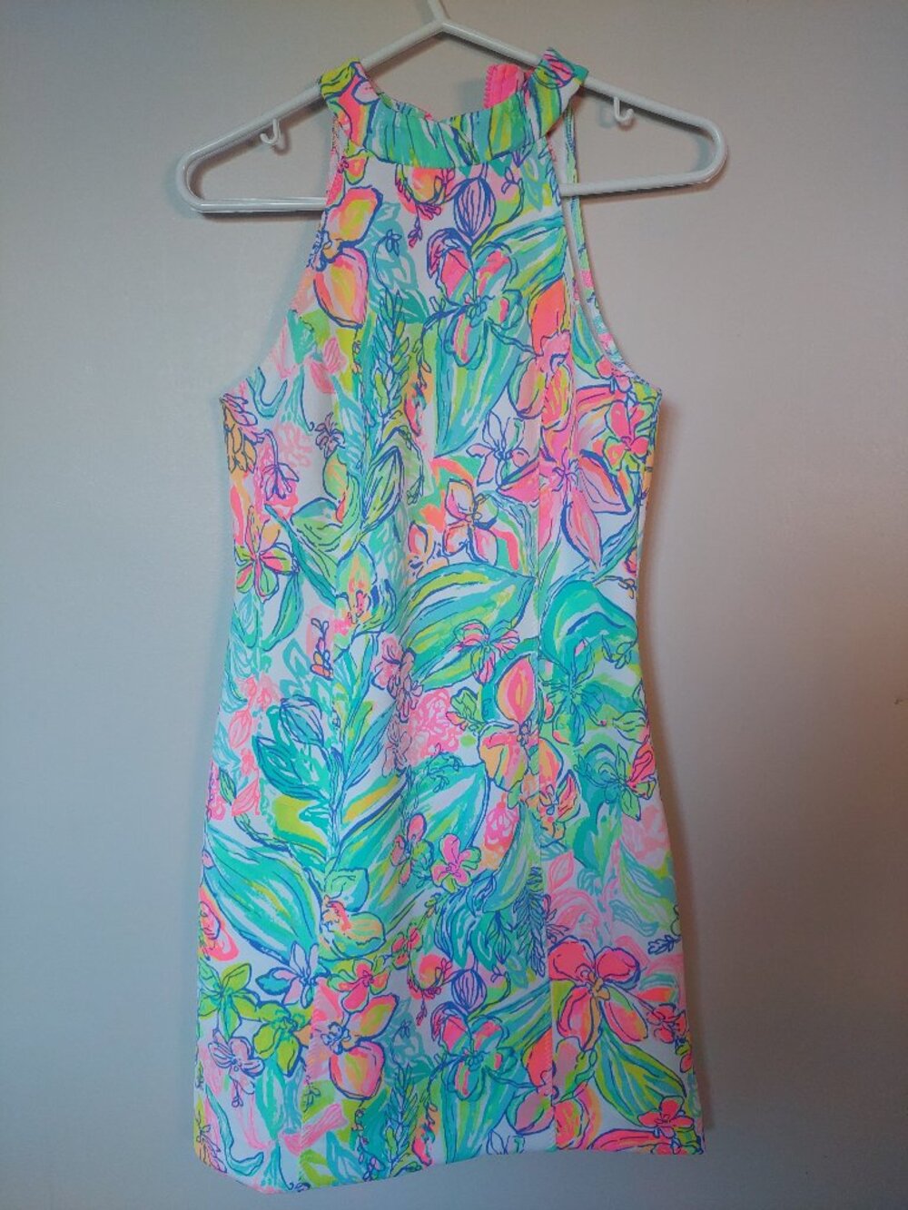 Lilly Pulitzer Krista Shift Dress Size 4 In Multi Surf
